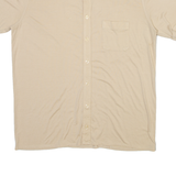 LIBERO Mens Plain Shirt Brown M