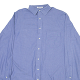 BURBERRY Mens Plain Shirt Blue Long Sleeve M