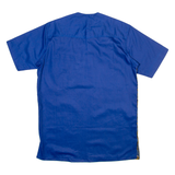 INSIDE AFRICA Mens Shirt Blue Crazy Pattern L