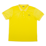 KAPPA Mens Polo Shirt Yellow L