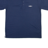 UMBRO Mens Polo Shirt Blue L