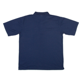 UMBRO Mens Polo Shirt Blue L