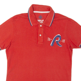 REPLY BRAND Mens Polo Shirt Red S