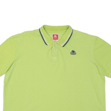 KAPPA Mens Polo Shirt Green L