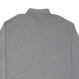 POLO RALPH LAUREN Womens Polo Shirt Grey Long Sleeve S