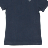 BARBOUR Mens Polo Shirt Blue S