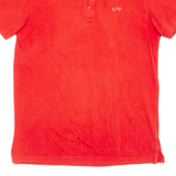 ARMANI JEANS Mens Polo Shirt Red S