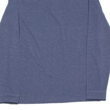 CHAMPION Mens Polo Shirt Blue Long Sleeve XL