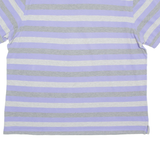 PIERRE CARDIN Mens Polo Shirt Purple Striped XL
