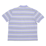 PIERRE CARDIN Mens Polo Shirt Purple Striped XL