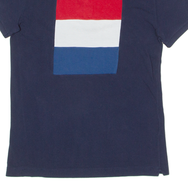 LACOSTE Netherlands Mens Polo Shirt Blue XS