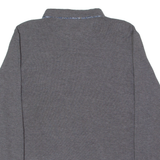 PIERRE CARDIN Mens Polo Shirt Grey Long Sleeve XL
