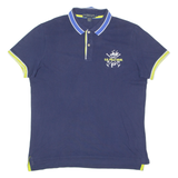 US POLO ASSN Mens Polo Shirt Blue L