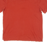 TOMMY HILFIGER Mens Polo Shirt Orange 2XL