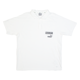 PUMA Manchester City Mens Polo Shirt White L