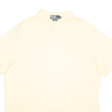 POLO RALPH LAUREN Mens Polo Shirt Yellow Short Sleeve XL