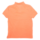 TOMMY HILFIGER Mens Polo Shirt Pink Short Sleeve S