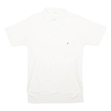 ROYAL KNIGHT Mens Polo Shirt White Short Sleeve XL