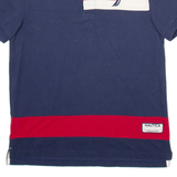 NAUTICA Mens Polo Shirt Blue Short Sleeve M
