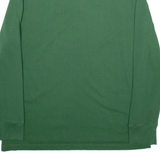 NAUTICA Mens Polo Shirt Green Long Sleeve L