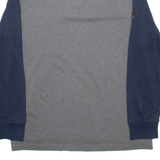 NAUTICA Slim Fit Mens Polo Shirt Grey Long Sleeve L