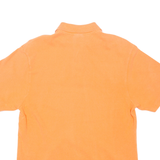 LACOSTE Mens Polo Shirt Orange Short Sleeve S