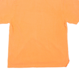LACOSTE Mens Polo Shirt Orange Short Sleeve S