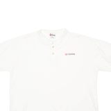 CHASE AUTHENTICS Mens Polo Shirt White Short Sleeve 2XL