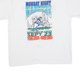 HANES Dolphins Vs Colts Sep 23 96 Mens T-Shirt White 90s USA L