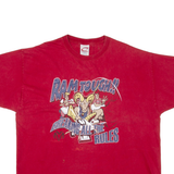 CADRE ATHLETICS Ram Touch Breaking All The Rules Mens T-Shirt Red USA XL