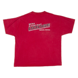 CADRE ATHLETICS Ram Touch Breaking All The Rules Mens T-Shirt Red USA XL