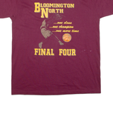 JERZEES Bloomington North Final Four Mens T-Shirt Maroon USA XL