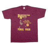 JERZEES Bloomington North Final Four Mens T-Shirt Maroon USA XL