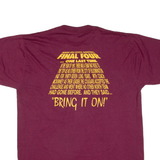 JERZEES Bloomington North Final Four Mens T-Shirt Maroon USA XL