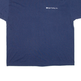 HANES Bright Trading Inc Mens T-Shirt Blue USA XL