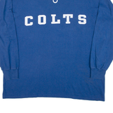 NFL Indianapolis Colts Mens T-Shirt Blue Long Sleeve USA XL