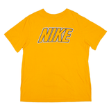 NIKE Mens T-Shirt Yellow M