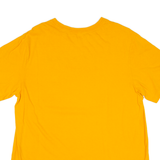 NIKE Mens T-Shirt Yellow M