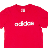 ADIDAS Mens T-Shirt Red S