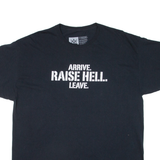 WWE Arrive Raise Hell Leave Mens T-Shirt Black XL