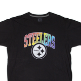 NFL Steelers Mens T-Shirt Black USA L