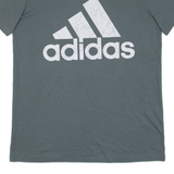 ADIDAS Womens T-Shirt Grey S
