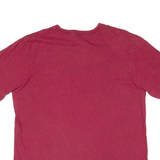 NIKE Mens T-Shirt Maroon M