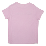 CHAMPION Womens T-Shirt Pink XS