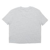 ADIDAS Cropped Womens T-Shirt Grey XS