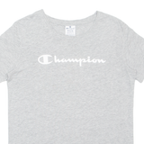 CHAMPION Womens T-Shirt Grey M
