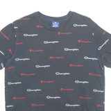 CHAMPION Mens T-Shirt Black M