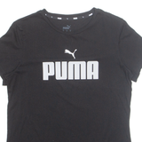 PUMA Womens T-Shirt Black M