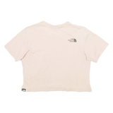 THE NORTH FACE CROPPED Womens T-Shirt Pink S