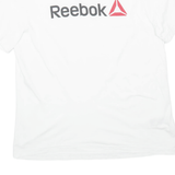REEBOK Mens T-Shirt White XL